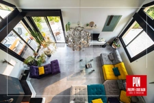 MAISON D'ARCHITECTE DE 5 CHAMBRES AVEC GRANDS VOLUMES ET JARDIN EXOTIQUE 