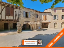 SOUS COMPROMIS! RARE INVESTISSEMENT LOCATIF – Immeuble de rapport au cœur de FOURCÈS, l'un des Plus Beaux Villages de France