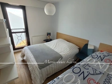 Appartement à vendre 3 pièces SAINT GILLES CROIX DE VIE (85), appartement 2 chambres avec vue rivière, une cave et un garage