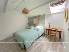 House for sale 2 rooms SAINT GILLES CROIX DE VIE (85) - T2 mezzanine with its small courtyard and an outbuilding