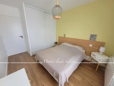 Appartement à vendre 3 pièces SAINT GILLES CROIX DE VIE (85), appartement 2 chambres avec vue rivière, une cave et un garage