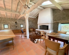 Maison à vendre 5 pièces CHALLANS (85), maison en pierre de charme 2 chambres, 2 sde, 2 salon séjour, annexes, garage, jardin