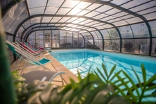 House for sale, 8 rooms, SAINT GILLES CROIX DE VIE (85) - property complex of 2 four-room houses with swimming pool, small garden, parking