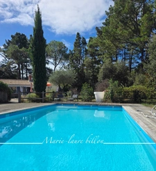 House for sale, 7 rooms, SAINT HILAIRE DE RIEZ (85), longère (traditional farmhouse) + guest house + outbuildings + swimming pool, 6000 m2 plot