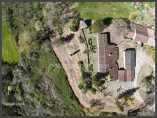 Maison en pierre à rénover vue dégagée plein sud PELLEGRUE (33)