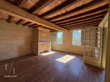 Maison en pierre au calme avec 4 chambres et vue rivière à SAINTE TERRE (33)