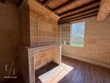 Maison en pierre au calme avec 4 chambres et vue rivière à SAINTE TERRE (33)