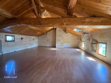 Maison en pierre au calme avec 4 chambres et vue rivière à SAINTE TERRE (33)