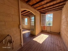 Maison en pierre au calme avec 4 chambres et vue rivière à SAINTE TERRE (33)