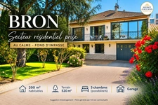 Maison à vendre 7 pièces BRON (69)
