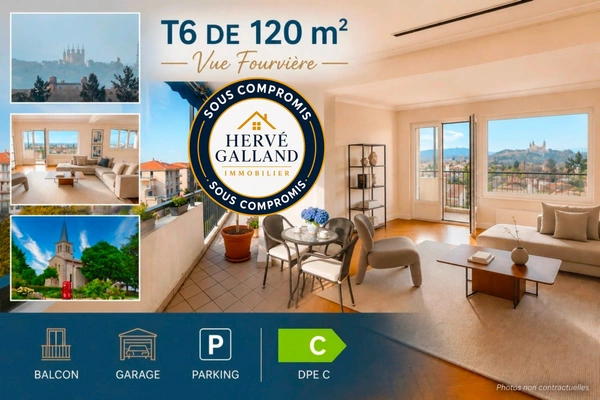 Appartement à vendre 6 pièces + Garage+Parking BRON (69)