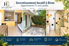 Appartement à vendre 1 pièces BRON (69)