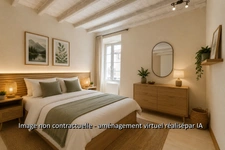 Maison de village 4 pièces avec cour intérieure et jardin - VARAIGNES (24)
