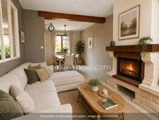Maison 5 pièces à vendre à Fleury (60) – 86 m² habitables, terrain de 951 m² et dépendances