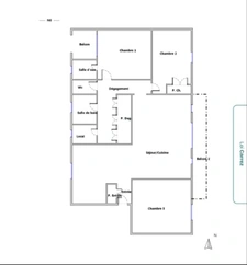Appartement d'exception à vendre 5 pièces ANTONY (92)- quartier de rabats - Garage 2 places de parking 
