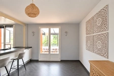 Maison 5 pièces Epinay sur Orge - véranda - sous-sol total - grand garage de 25m² - dépendance dans le  jardin 