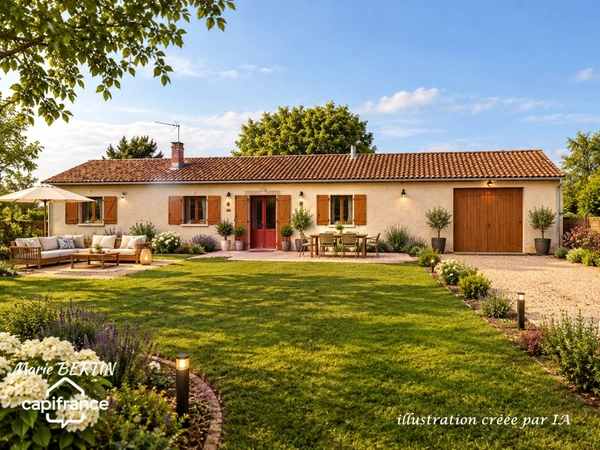Maison à vendre 4 pièces ASNIERES EN POITOU (79)