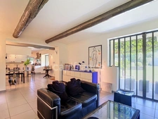 Drôme Provençale, in Suze-la-Rousse – Renovated Provençal farmhouse • 5 bedrooms, 4 bathrooms/shower rooms, 5 toilets • Swimming pool • 2 gîtes • Orchard