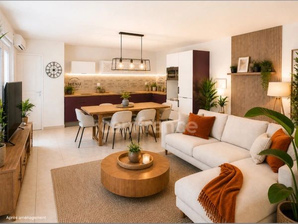  MONTELIMAR (26 200) - Appartement à vendre T4 récent 85 m² - Terrasse plein sud 19 m² - Garage fermé - DPE A