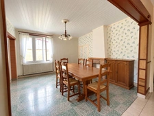 BERCK, Dpt (62)à vendre maison de plain pied P(3)de 58m2, indépendante, terrain de 215m2, 2chambres, terrasse, jardin ,garage, dépendances