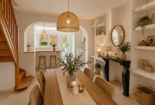 Maison à vendre 3 pièces CALAIS (62), 87m2 , 2 chambres ( possible trois),  cour , rue calme proche centre ville et autoroute
