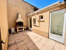 Maison à vendre 3 pièces CALAIS (62), 87m2 , 2 chambres ( possible trois),  cour , rue calme proche centre ville et autoroute
