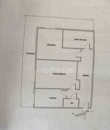 Appartement 2 pièces à vendre – MONTPELLIER (34)– La Guirlande / Proche Arceaux