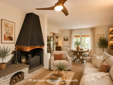Maison à vendre 5 pièces MONTARNAUD (34) terrain de 2000m2 avec piscine sans vis à vis