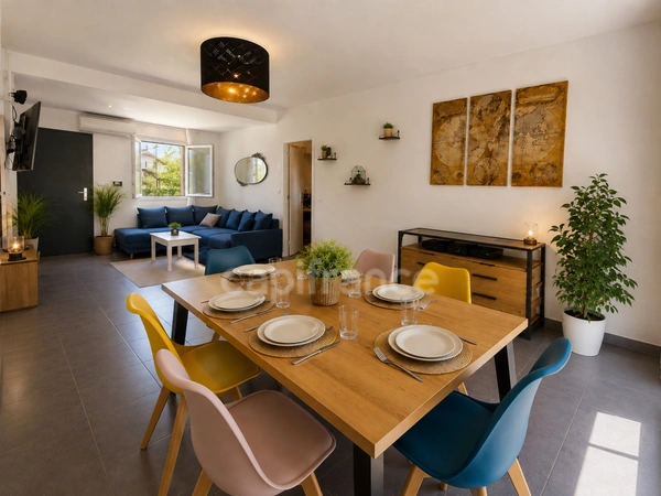Maison à vendre 5 pièces MONTARNAUD (34), 4 chambres, jardin, terrasse et stationnement 