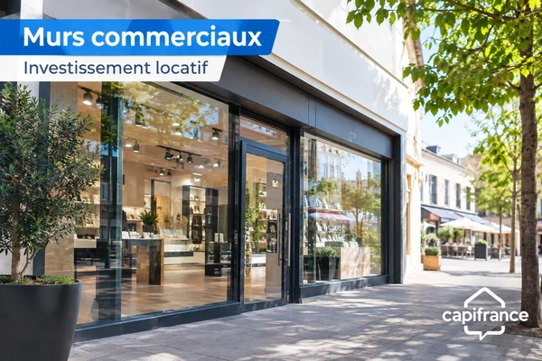 Actif murs commerciaux de 114m2 en mono propriété à vendre FRONTIGNAN (34) emplacement n°1