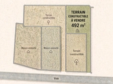 Terrain à vendre 492 m², Vair-sur-Loire (44)
