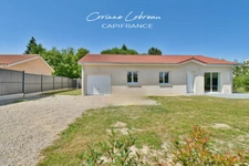 À vendre – Maison de plain-pied de 2024 à Vonnas – 3 chambres – Garage – Terrain de 550 m²