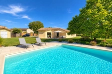 Maison de plain-pied 131m2 - piscine - garages - grand jardin