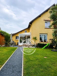 PORT-JÉRÔME-SUR-SEINE (76330) – Maison familiale 3 chambres avec véranda, jardin, garage et dépendances