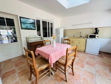 QUIMIAC - A VENDRE MAISON DE PECHEURS + DÉPENDANCE AVEC JARDIN CLOS - 4 CHAMBRES - ACCÈS PLAGE DE LANSÉRIA ET COMMERCES À PIED