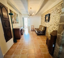 QUIMIAC - A VENDRE MAISON DE PECHEURS + DÉPENDANCE AVEC JARDIN CLOS - 4 CHAMBRES - ACCÈS PLAGE DE LANSÉRIA ET COMMERCES À PIED