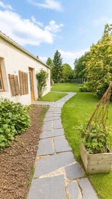 Maison individuelle Semi plain-pied - 117 m² - 3 chambres + bureau – cour – garage - dépendances – Valenciennes