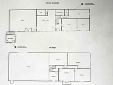 Farmhouse, barns, garden for sale, 8 rooms, SAINT MICHEL DE CHAILLOL (05)