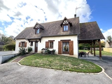 Maison 5 pièces 3 chambres, un bureau, sous sol complet, 1290 M2 de terrain, LA HEUNIERE (27)