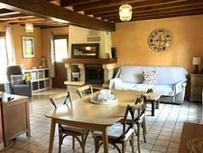 Maison 5 pièces 3 chambres, un bureau, sous sol complet, 1290 M2 de terrain, LA HEUNIERE (27)