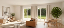 Appartement T3 de 69 m² avec jardin, terrasse et deux places de parking - Bois-Guillaume
