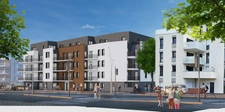 Appartement T3 de 73 m² avec terrasse, bureau et deux places de parking - LOUVIERS (27)