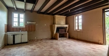 Maison à vendre 4 pièces 115m2 + grange SAINT CHRISTOPHE DE DOUBLE (33)