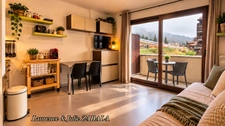 Appartement avec terrasse et vue sur le front de neige – Station de Chabanon (04)