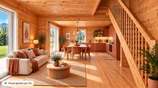 Magnifique chalet au cœur des montagnes 