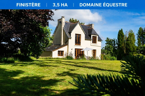 Domaine de Charme du 15ème sur 3,5 Hectare - Équestre & Projets (29 - Finistère)