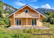 Magnifique chalet avec vue sur les montagnes SELONNET (04)
