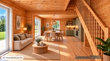 Magnifique chalet avec vue sur les montagnes SELONNET (04)