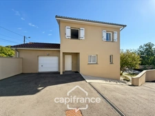 Maison à vendre avec garage, jardin, terrasse, place de parking, 3 chambres à SALAISE SUR SANNE (38)