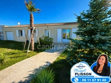 Maison de plain-pied – 94 m² – 3 chambres – Terrain 910 m² – DPE B